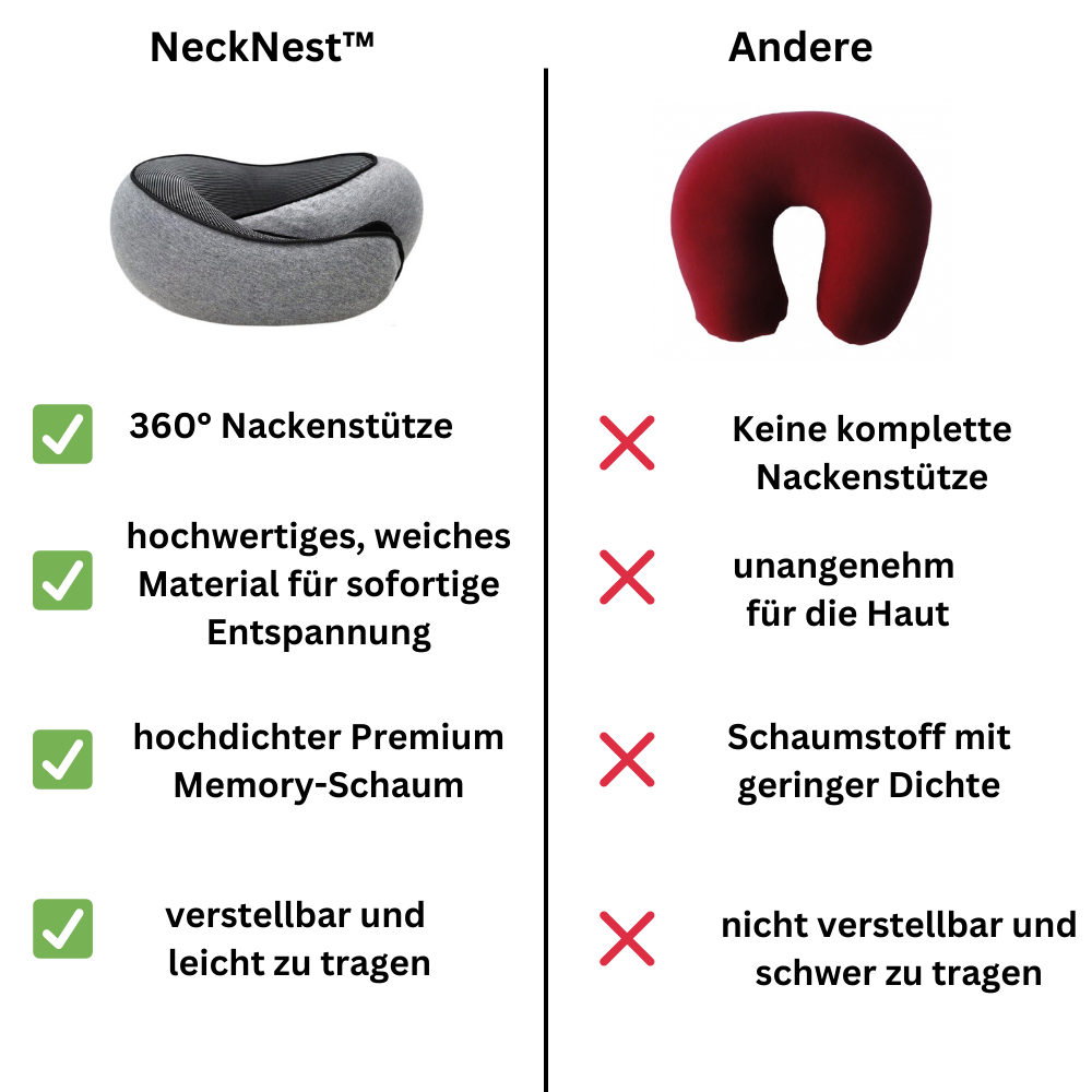 NeckNest™️ - Nackenkissen